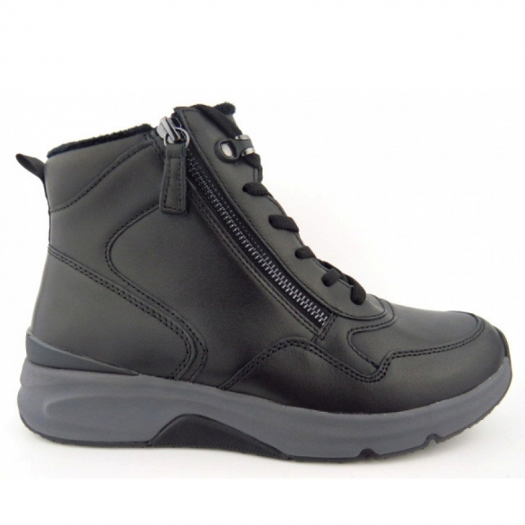 Gabor Foulard Sneaker high in 57 schwarz (Flausch)