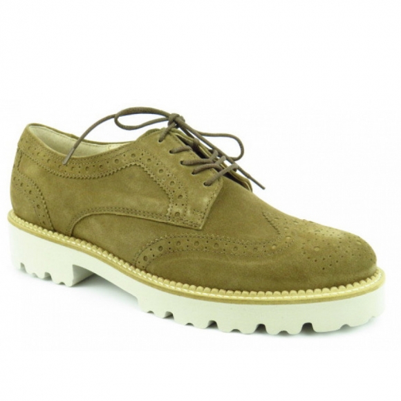 Gabor Velour farro dust elegante Schnürer in 3 farro (dust)