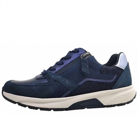 Gabor sportlicher Schnürer in ocean/dark blue 66