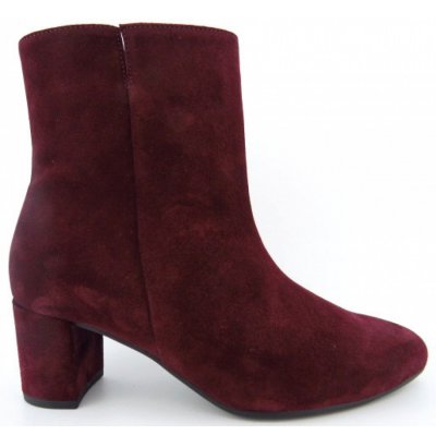 Gabor Velour mulberry 55 mm Stiefelette in mulberry