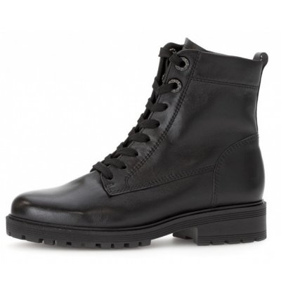 Gabor Comfort Weite H Schnürstiefel in schwarz