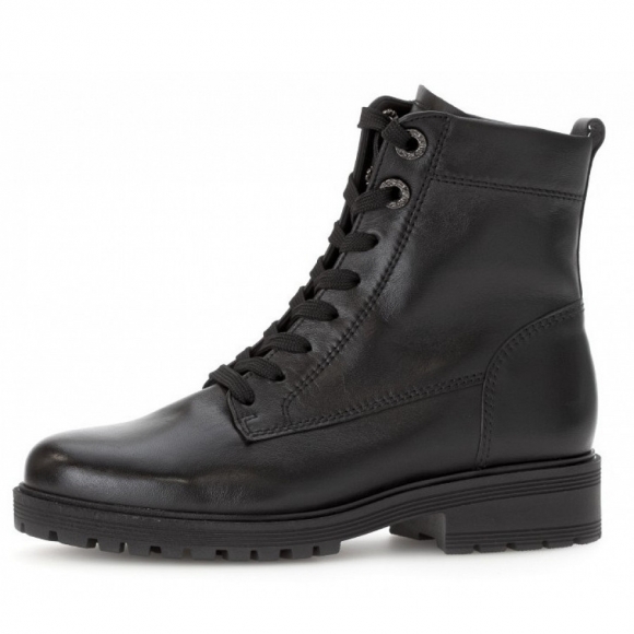 Gabor Comfort Weite H Schnürstiefel in schwarz