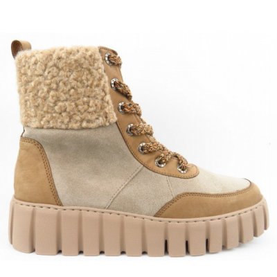 Gabor Comfort Nubuk desert Stiefelette in desert/wood