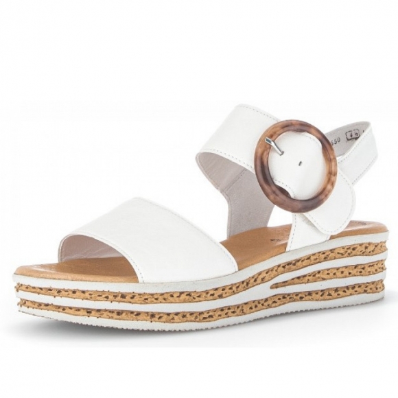 Gabor Sandale in latte (offwhite)