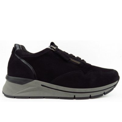 Gabor Comfort Reißverschluss Sneaker in schwarz