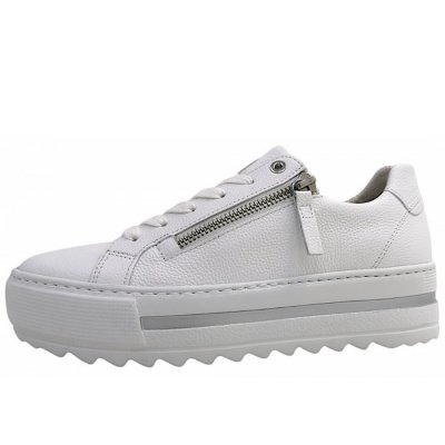 Gabor Comfort sportlicher Schnürer in weiss 50