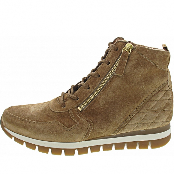 Gabor Sneaker high in lion(Flausch/gold)