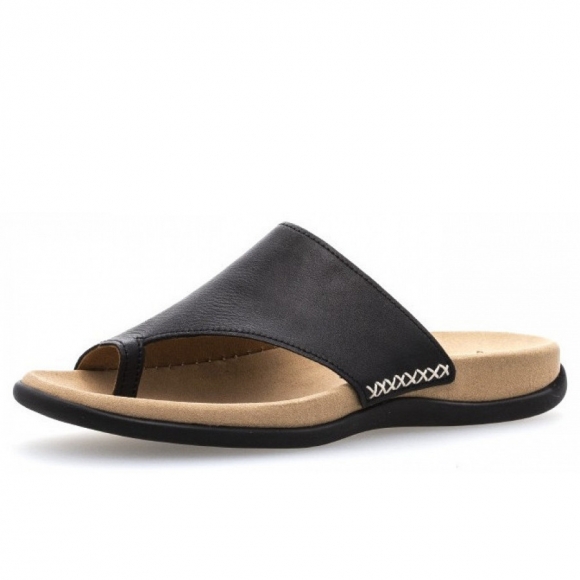 Gabor Pantolette in schwarz