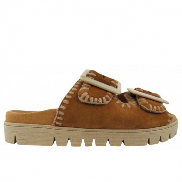 Gabor Chevreau walnut Pantolette in walnut