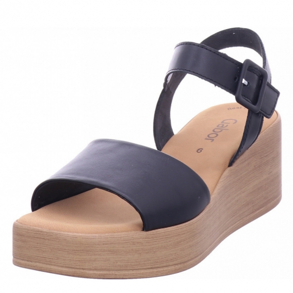 Gabor Sandalette in schwarz