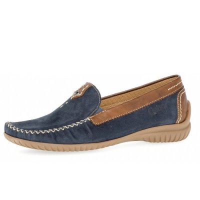 Gabor Comfort Mokassin in blue whisky
