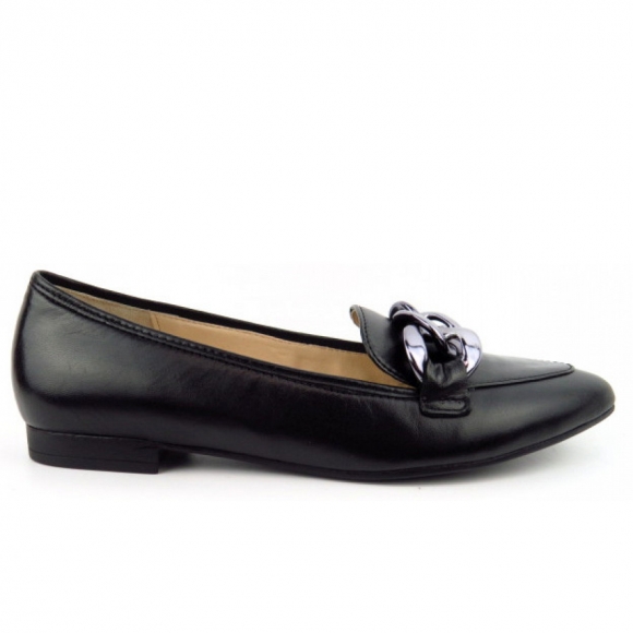 Gabor Lammnappa Slipper in 0 schwarz(altsilber)