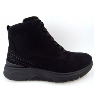 Gabor Rollingsoft Stiefelette in schwarz (Flausch)
