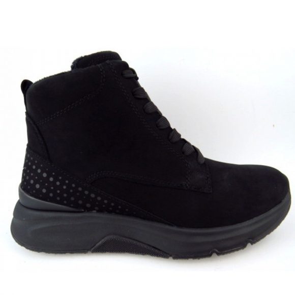 Gabor Rollingsoft Stiefelette in schwarz (Flausch)
