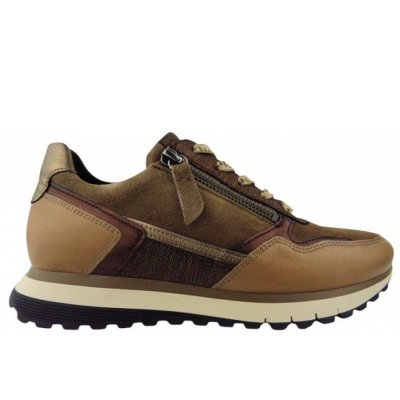 Gabor Comfort Sneaker low in farro/noce/bronce