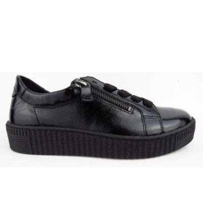 Gabor Knautschlack Sneaker low in schwarz (schwarz) Gabor Knautschlack Sneaker low in schwarz (schwarz)