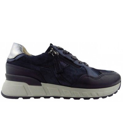 Gabor Comfort antik sportlicher Schnürer in dkblue/antiksilb k
