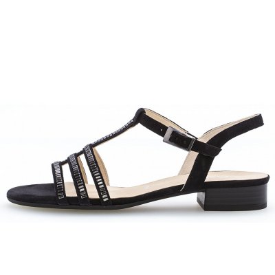 Gabor Sandalette in pazifik (Strass)