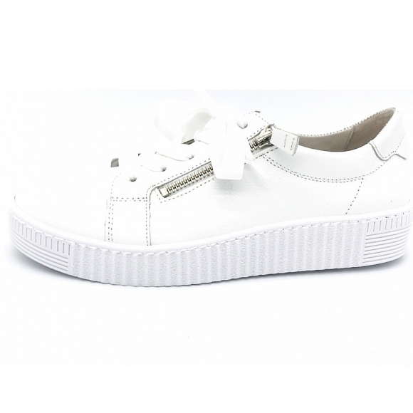Gabor kapsel-koll Schnürschuhe in weiß