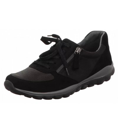 Gabor Comfort Schnürschuhe in schwarz