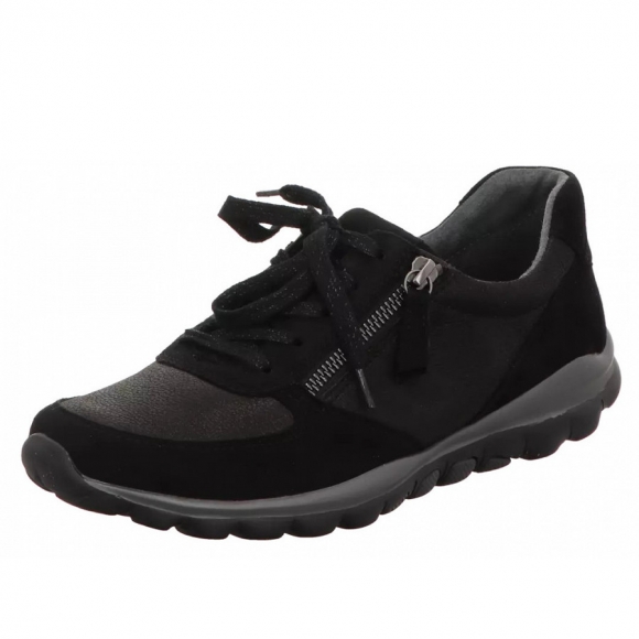 Gabor Comfort Schnürschuhe in schwarz