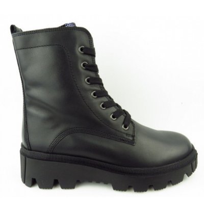 Gabor Calf Stiefel in schwarz/silber