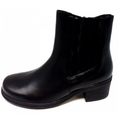Gabor Nappa Melange schwarz Stiefelette in schwarz