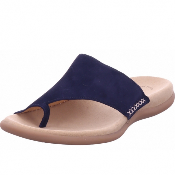 Gabor Pantolette in blau