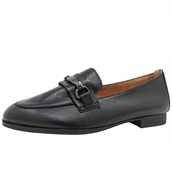 Gabor Slipper in Schwarz (Altsilber)