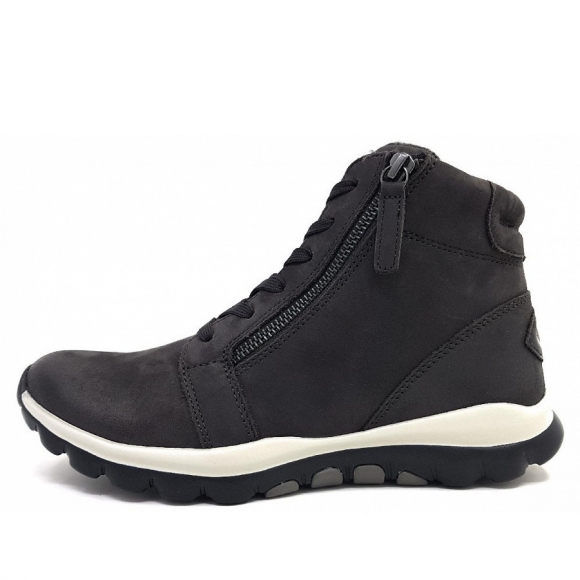 Gabor Comfort Oil DriTan Schnürstiefel in Dark-Grey (Mel.)