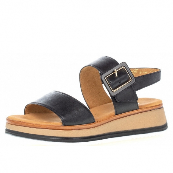 Gabor Comfort Sandalette in schwarz