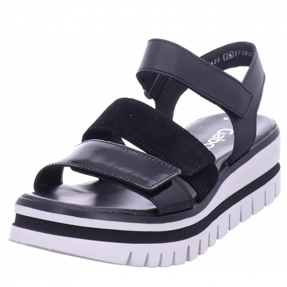 Gabor Sandalette in schwarz