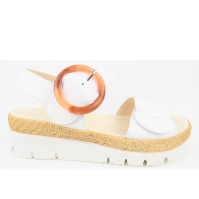 Gabor Nappa Sandale in weiss