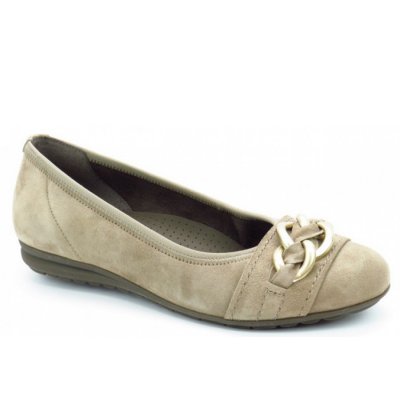 Gabor Velour sabbia Ballerina in sabbia (gold matt)