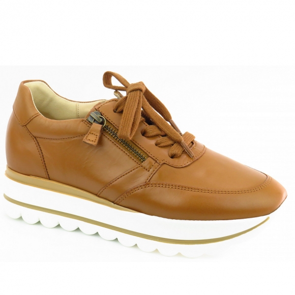 Gabor Foulardcalf nut Sneaker in nut