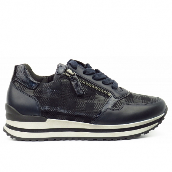 Gabor Foulard Reißverschluss Sneaker in pazifik/midnigh