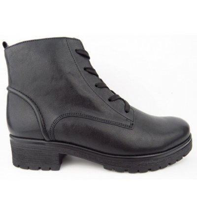 Gabor Comfort schwarz ZIP WF Stiefelette in schwarz (Mel.)
