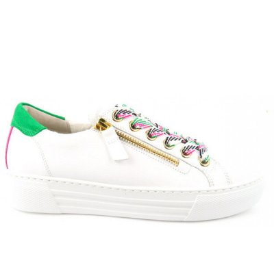 Gabor Comfort Cervo Sneaker low in weis/verd/cam(gld)