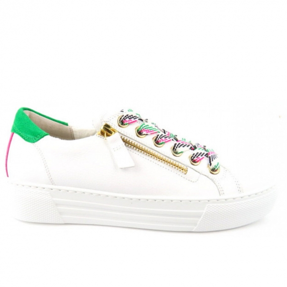 Gabor Comfort Cervo Sneaker low in weis/verd/cam(gld)
