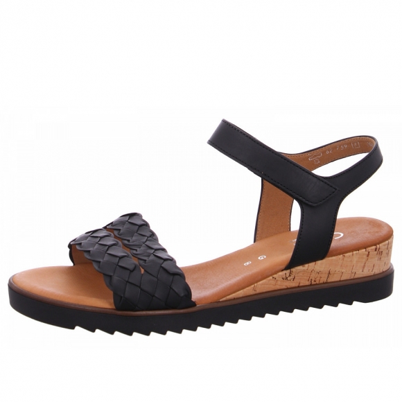 Gabor Comfort Sandale in 27 schwarz