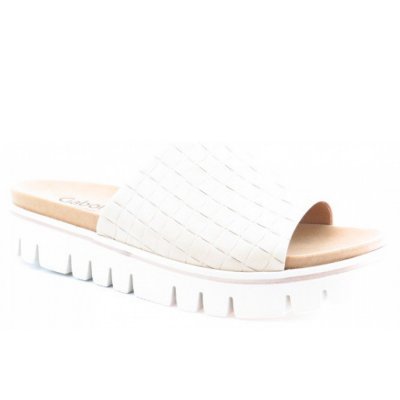 Gabor Comfort Treccia Roller natur Pantolette in natur