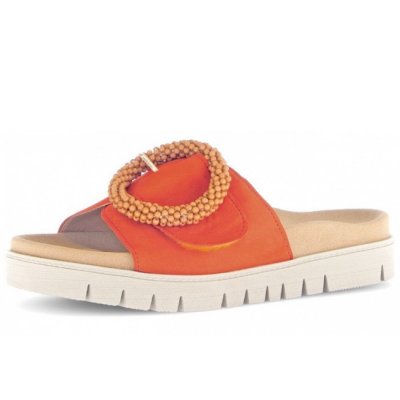 Gabor Pantolette in pumpkin (orange)