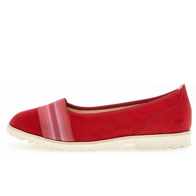 Gabor Ballerinas in cherry kombi