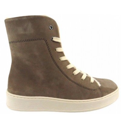 Gabor Nubuk fango Stiefel in fango/panna