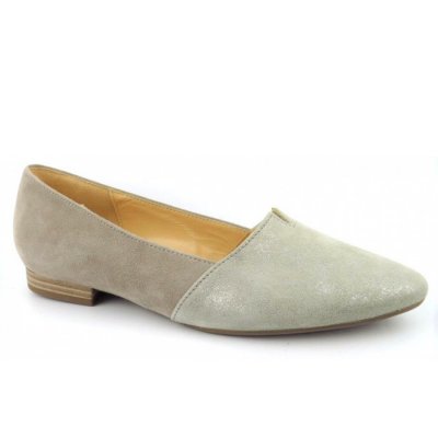Gabor visone Caruso Met./Samt Slipper in visone
