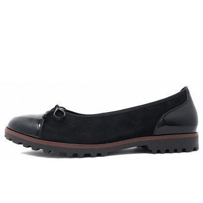 Gabor Ballerina in Schwarz (Cognac)