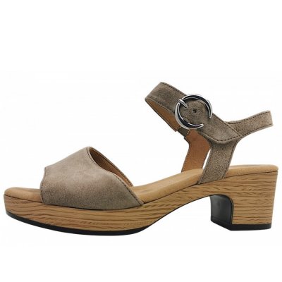 Gabor Comfort Sandale in sesamo (S.Holz) 34