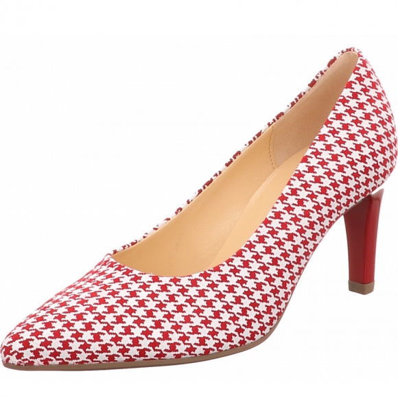 Gabor Pumps in rot kombi