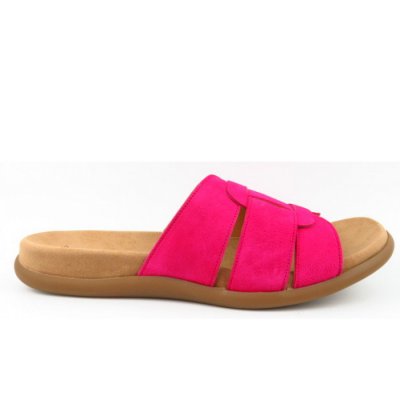 Gabor Samtchevreau pink Pantolette in 9 pink