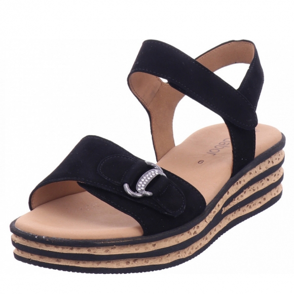 Gabor Sandalette in schwarz
